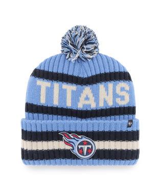 Tennessee Titans - Periwinkle Bering Cuff Knit, 47 Brand - Mann