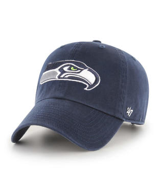 Seattle Seahawks Navy '47 Clean Up Hat - Mann