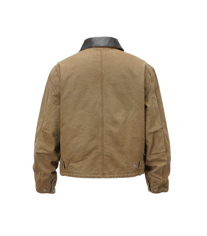 UNDEVELOPED Tan Suede Work Jacket