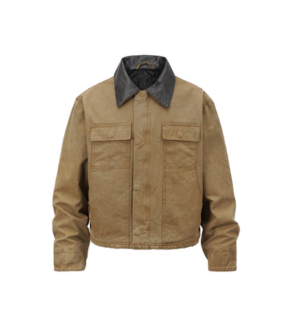 UNDEVELOPED Tan Suede Work Jacket