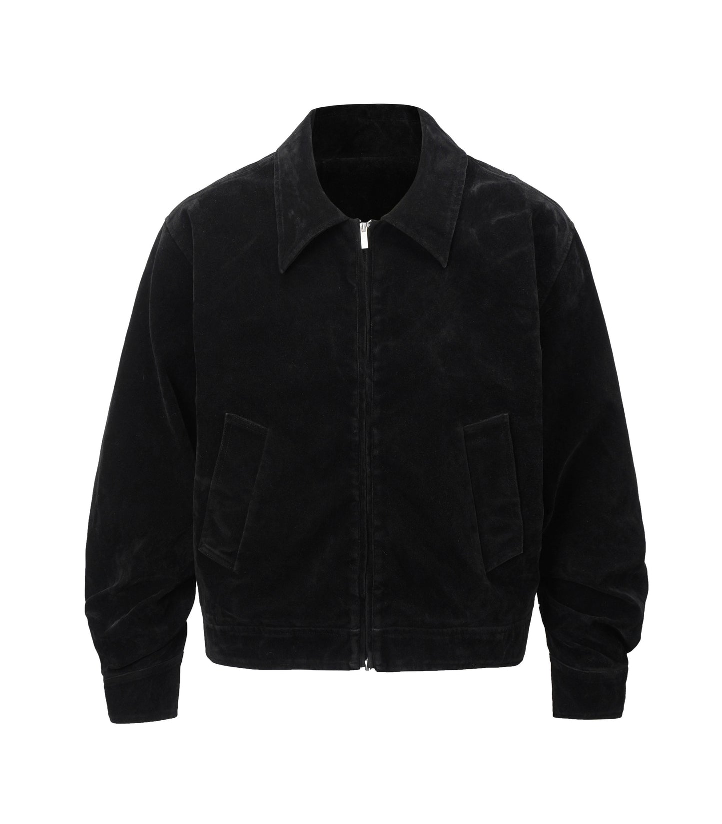 UNDEVELOPED Noir Suede Work Jacket