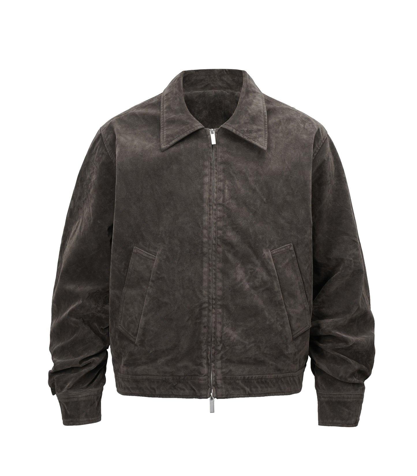 UNDEVELOPED Brown Suede Work Jacket