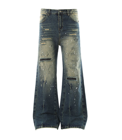 UNDEVELOPED Suture Painter Flare Denim