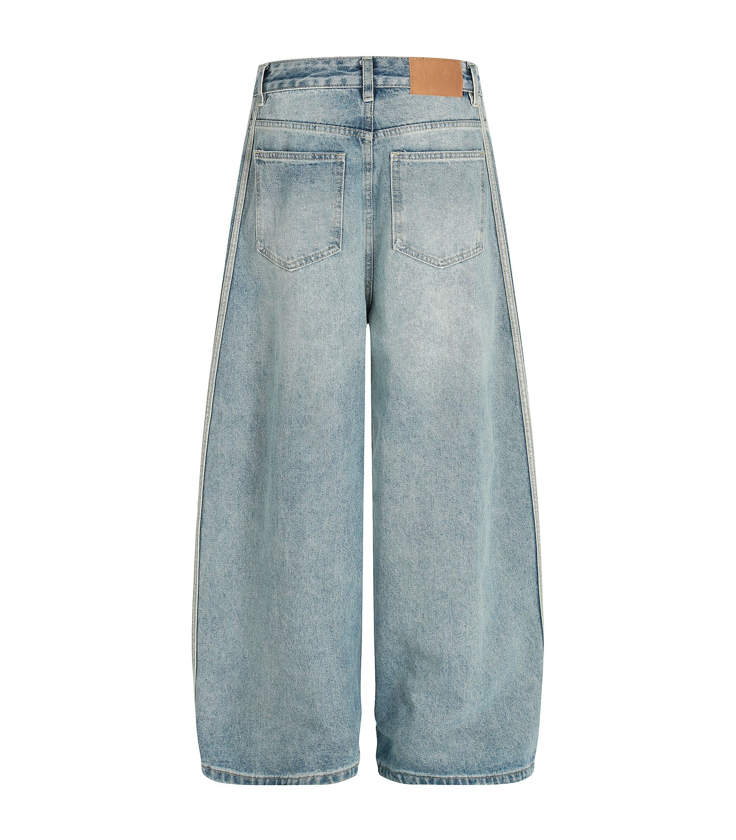 UNDEVELOPED Wideboy Striped Denim