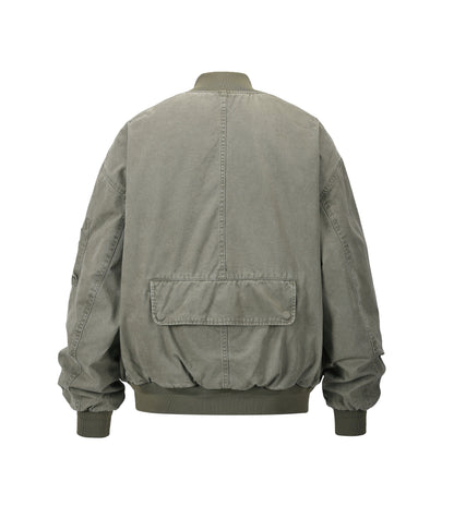 UNDEVELOPED Vintage Bomber Jacket MA1 [Olive]