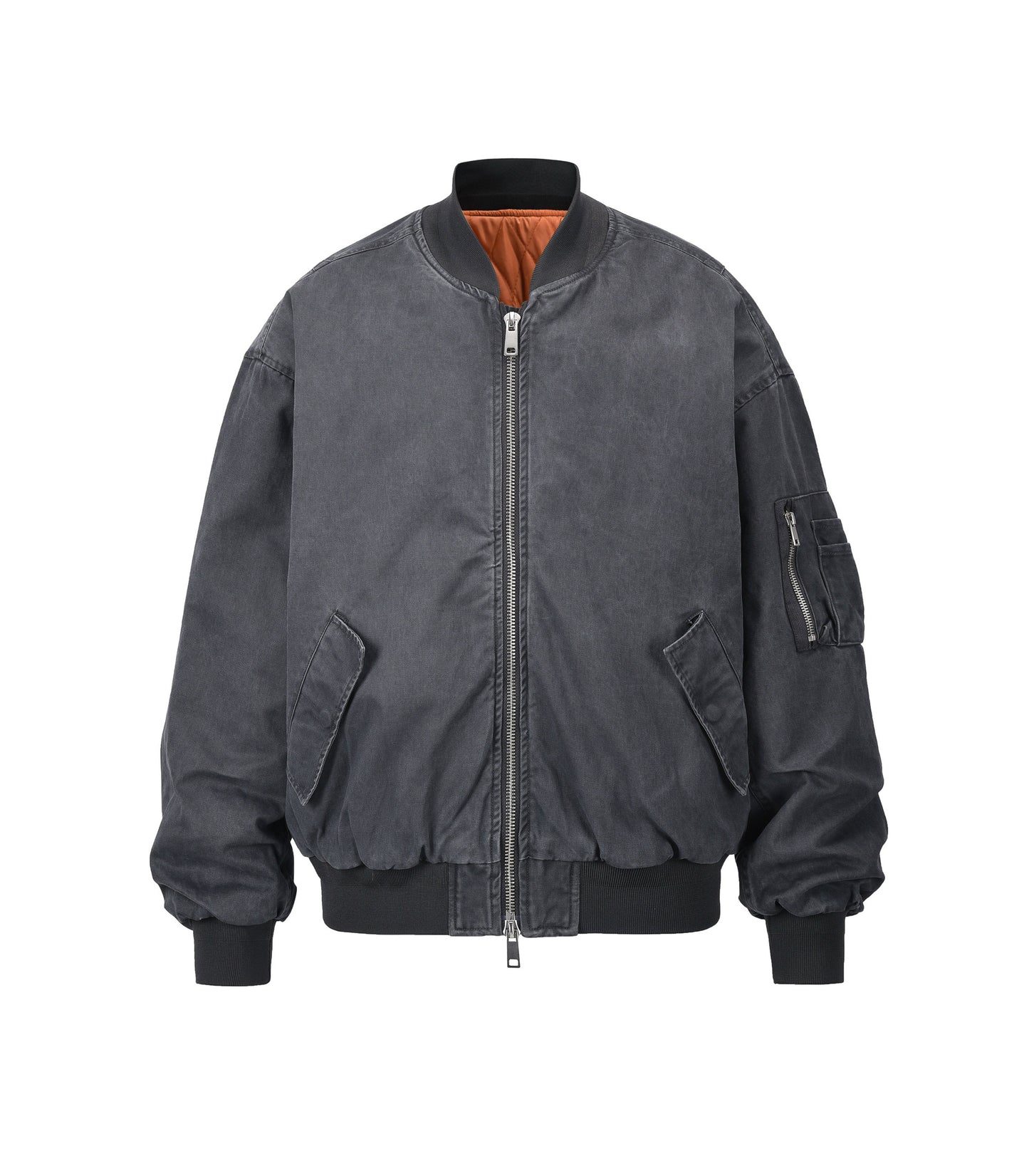 UNDEVELOPED Vintage Bomber Jacket MA1 [Black]