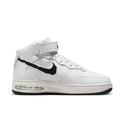 Size 12.5M Nike Air Force 1 Mid Evo 'White Black'