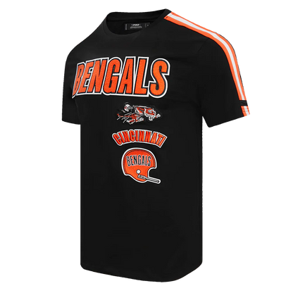 Cincinnati Bengals NFL - Retro Classic Men's Stiped Adult T-shirt - Mann