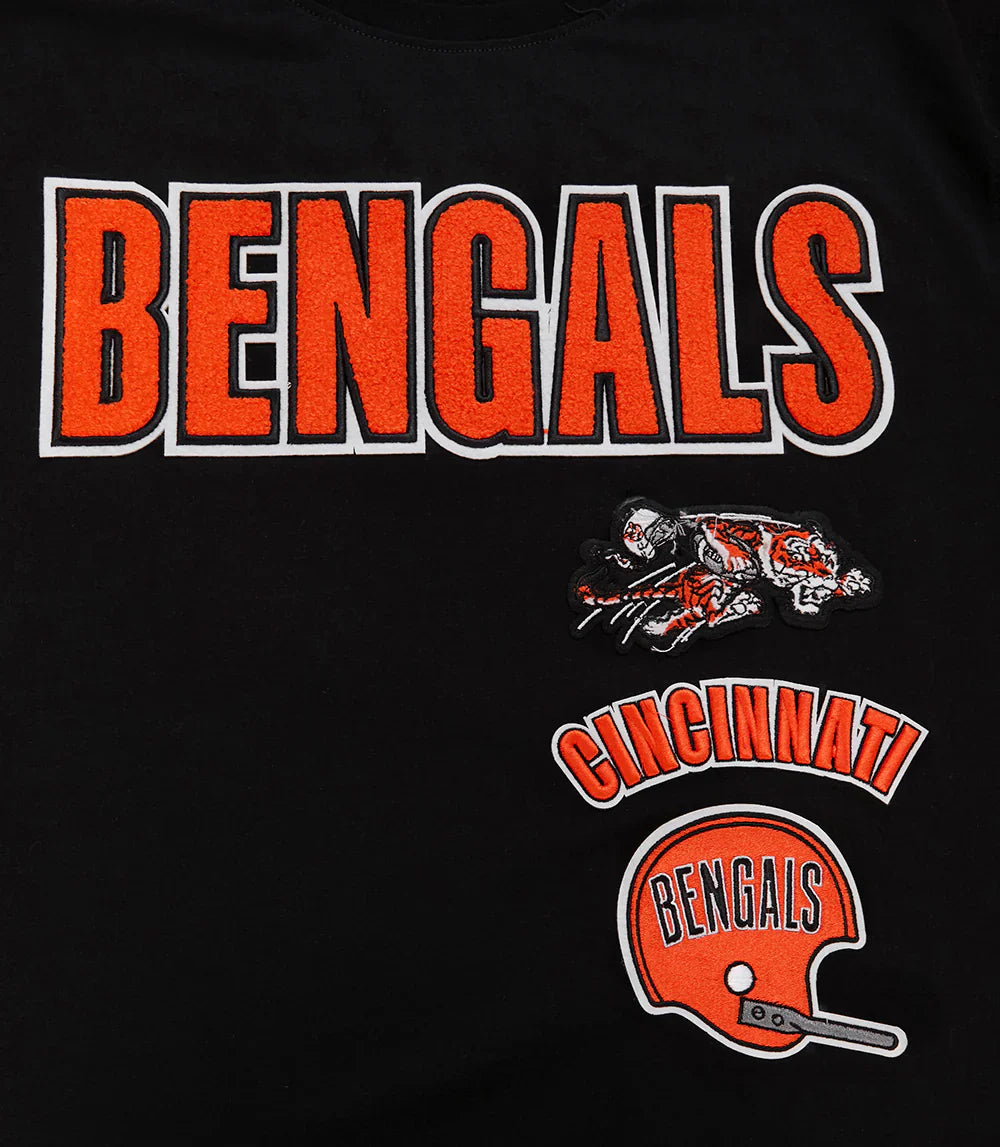 Cincinnati Bengals NFL - Retro Classic Men's Stiped Adult T-shirt - Mann