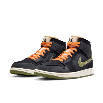 Jordan 1 Retro Mid SE Craft 'Anthracite Light Olive'