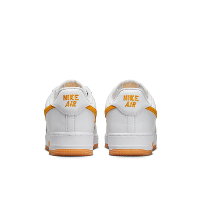 Size 9M Nike Air Force 1 Low 'Color of the Month - White University Gold'
