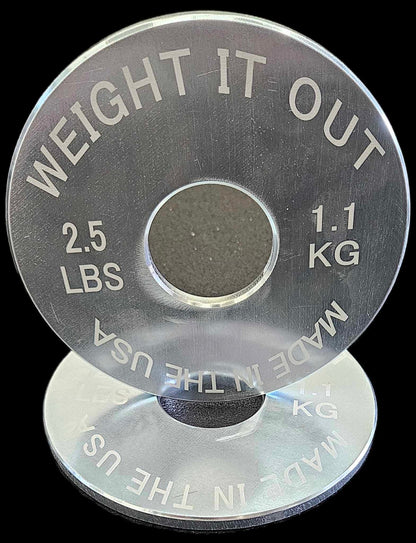 Pre-Order: Weight It Out - Solid Steel Calibrated Weight Plate Sets
