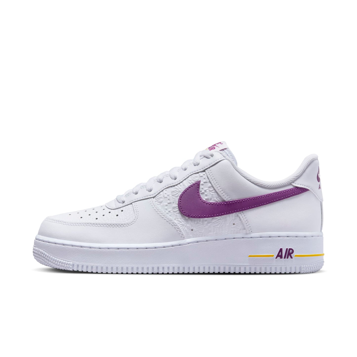 Nike Air Force 1 '07 'Embossed Hoops - Lakers'