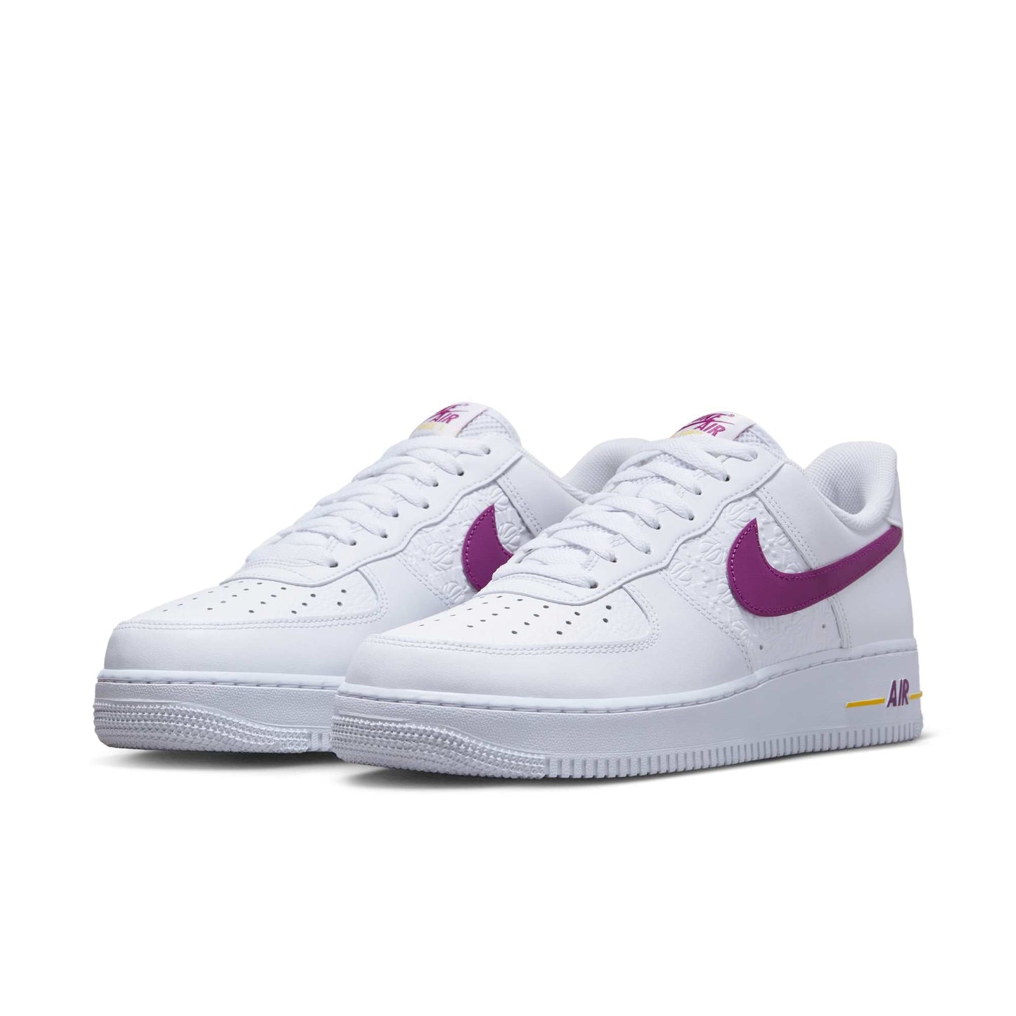 Nike Air Force 1 '07 'Embossed Hoops - Lakers'