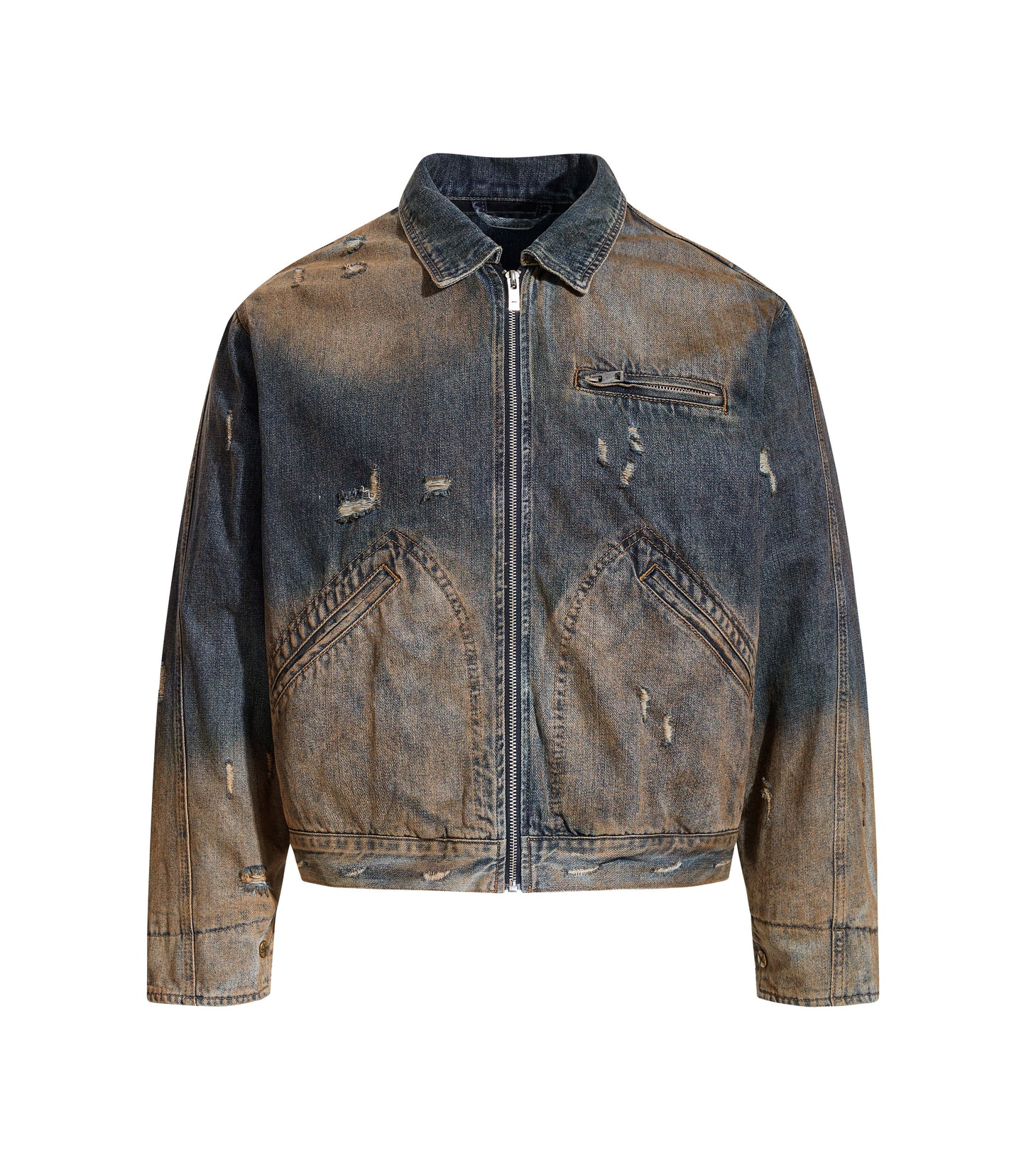 UNDEVELOPED Mud Wax Denim Jacket