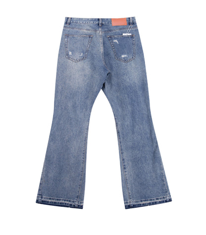 UNDEVELOPED Destroyed Split Denim