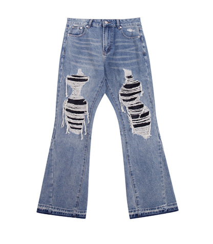 UNDEVELOPED Destroyed Split Denim