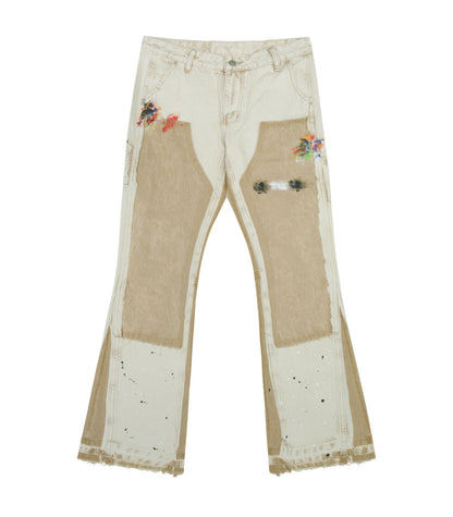 UNDEVELOPED Sand Split Painters Denim