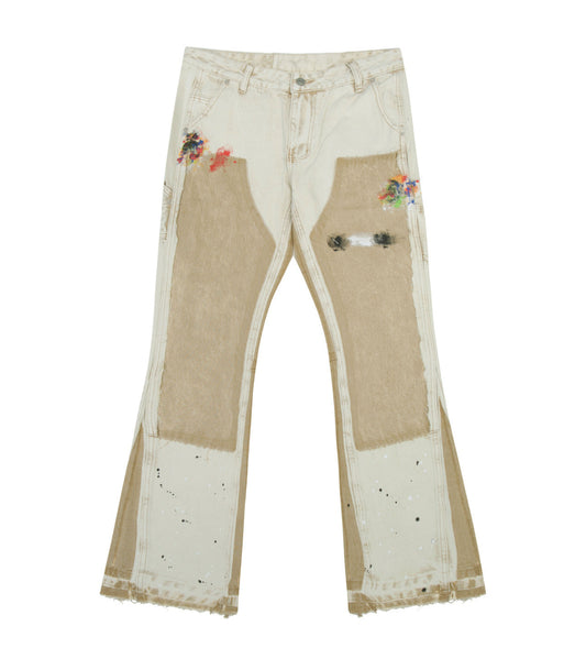 UNDEVELOPED Sand Split Painters Denim