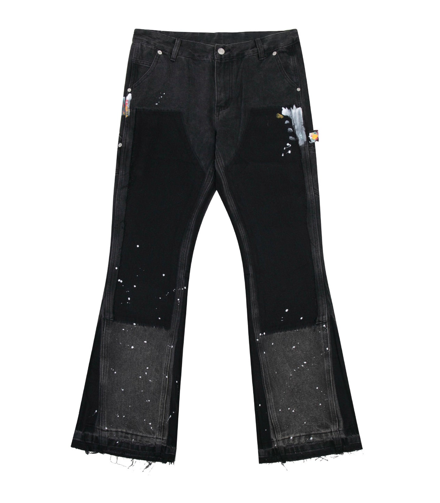 UNDEVELOPED Noir Split Painters Denim