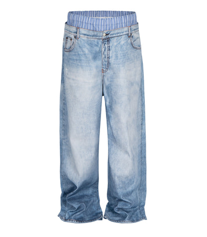 UNDEVELOPED Contrast Boxer Denim