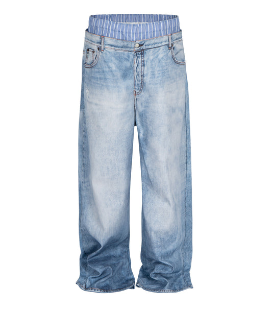 UNDEVELOPED Contrast Boxer Denim
