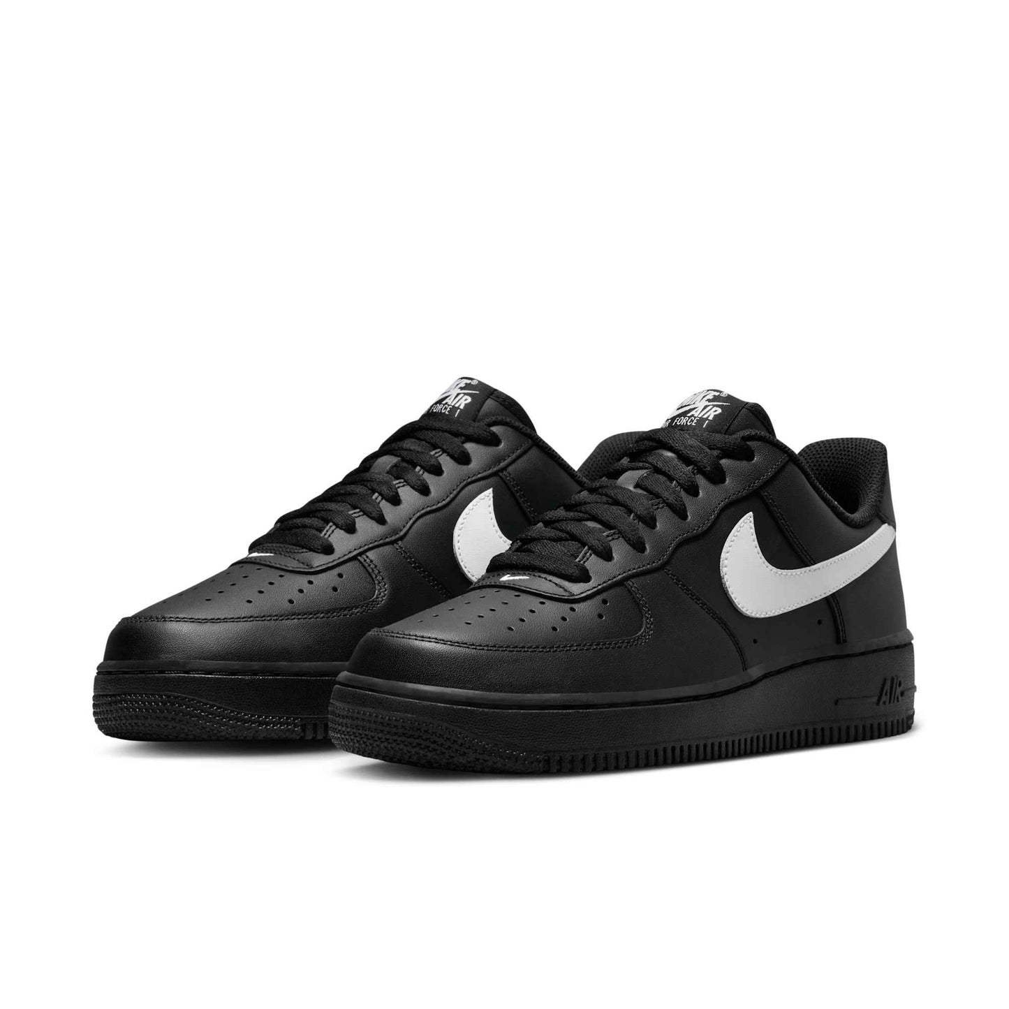 Size 8/8.5M Nike Air Force 1 '07 'Black White'