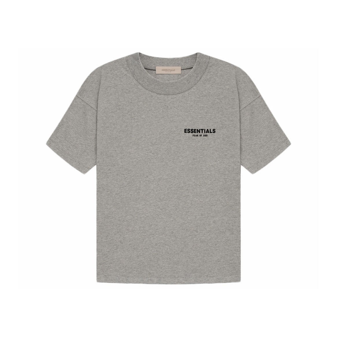 Fear of God Essentials T-shirt (SS22) Dark Oatmeal - Mann