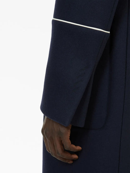 Ferragamo Single-Breasted Hooded Coat - Mann