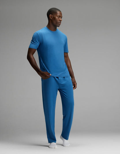 Cozy Earth First Layer Pajama Short Sleeve Tee & Pant Set