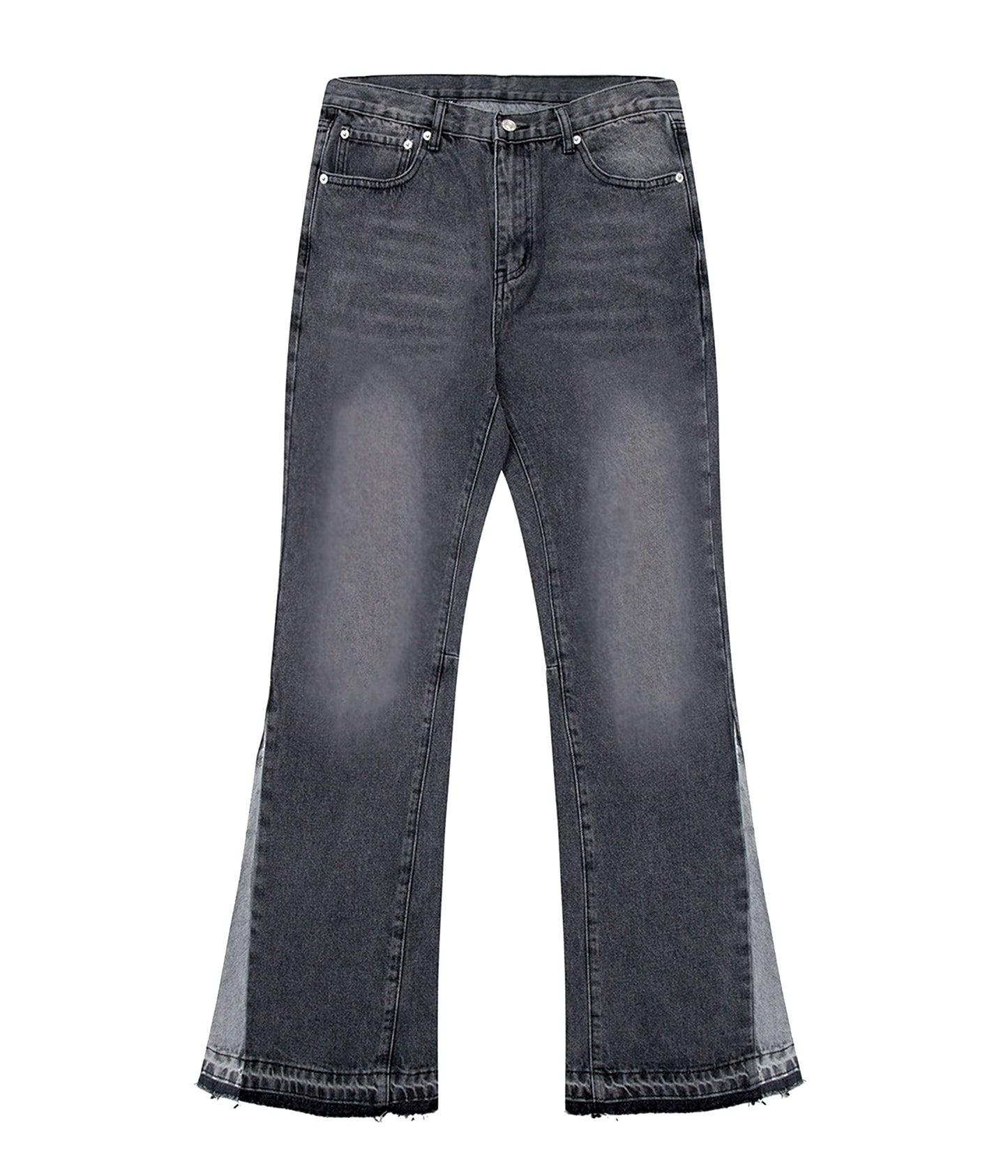 UNDEVELOPED Charcoal Split Flare Denim