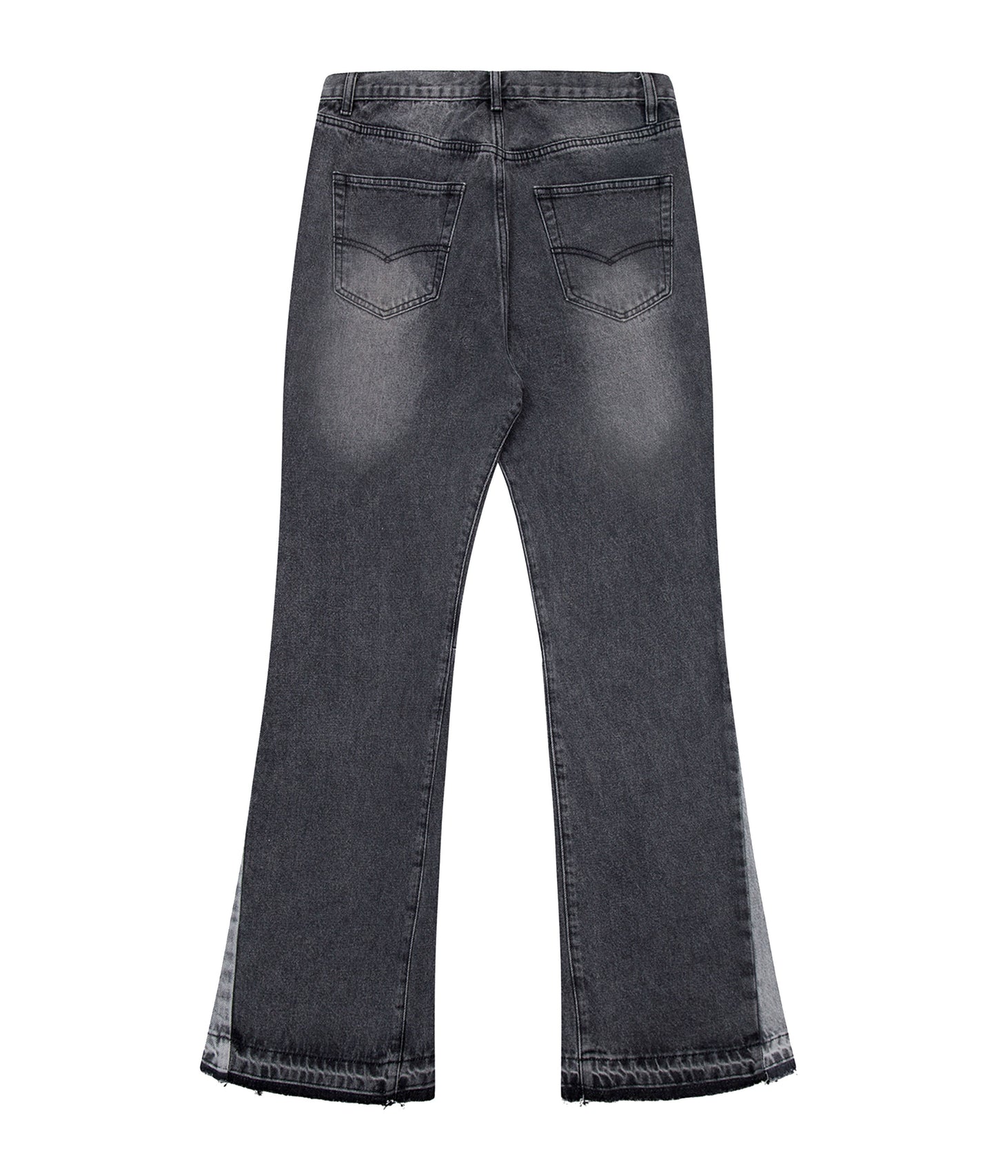 UNDEVELOPED Charcoal Split Flare Denim