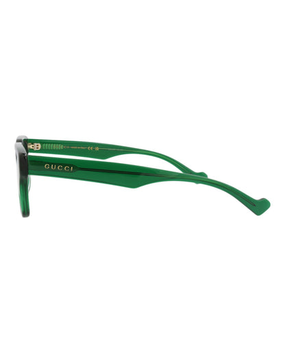 Gucci Square-Frame Acetate Optical Frames 'Green'