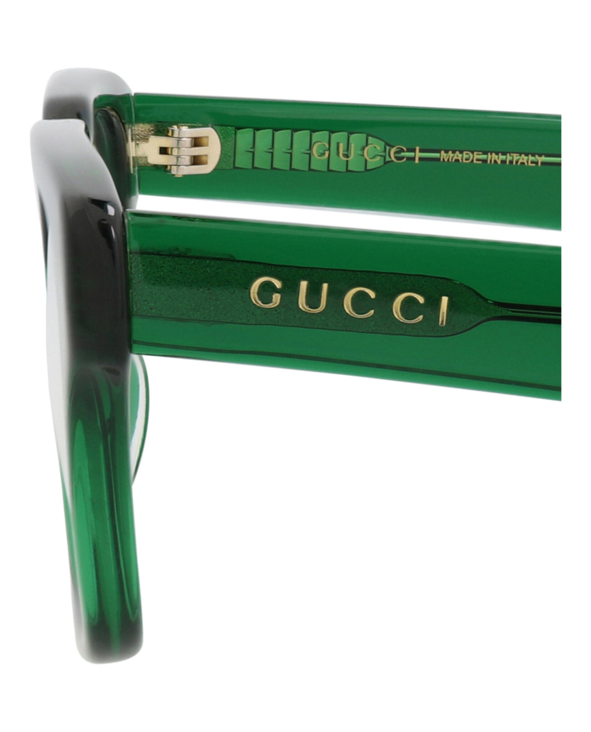 Gucci Square-Frame Acetate Optical Frames 'Green'