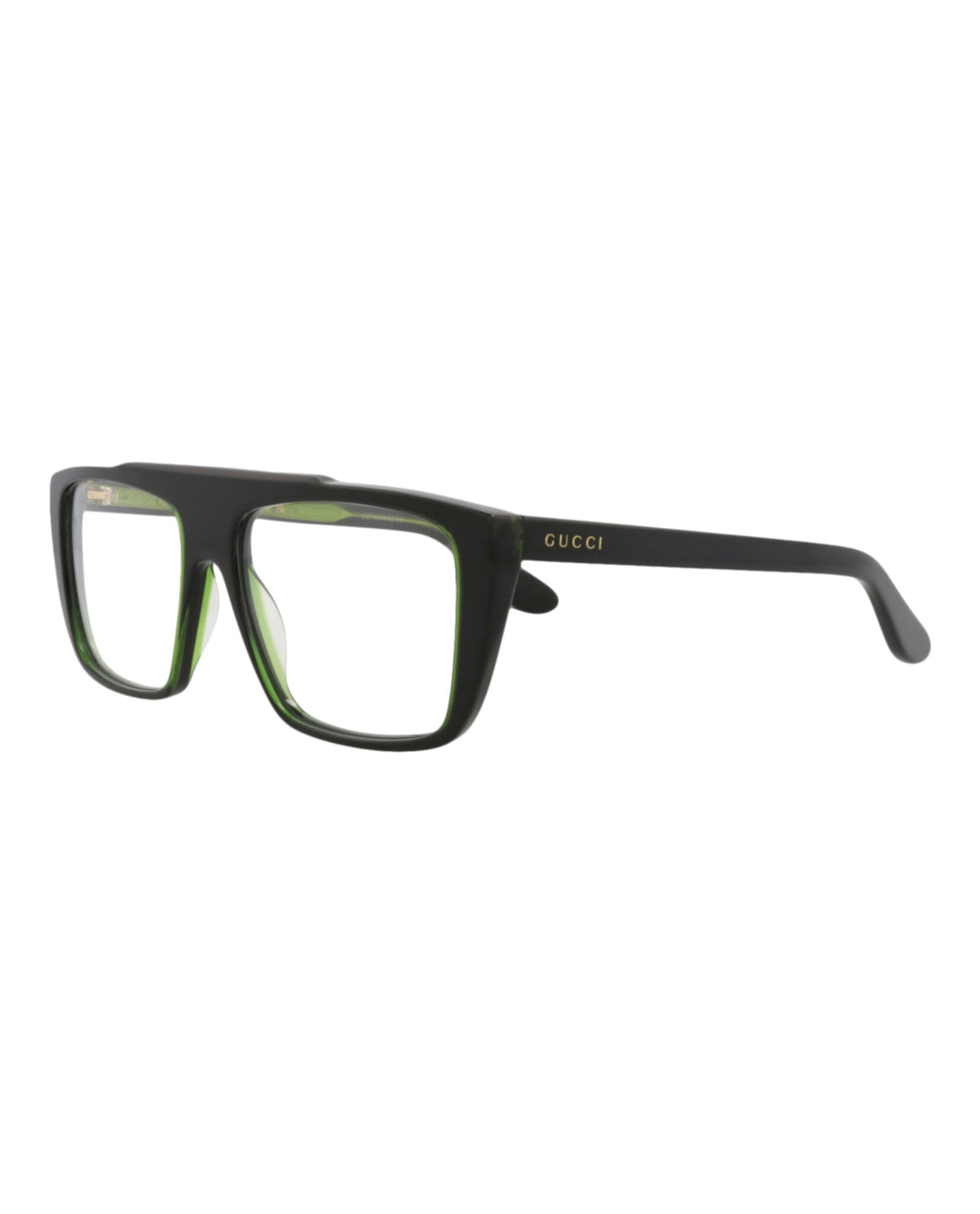 Gucci Square-Frame Acetate Optical Frames 'Black'