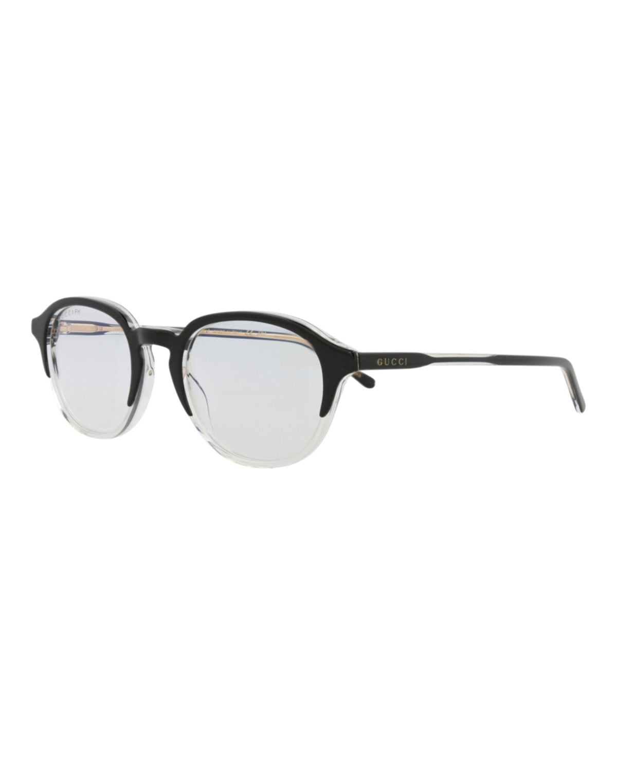 Gucci Photochromic Round-Frame Acetate Sunglasses 'Smoke'