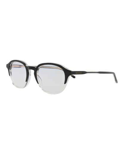 Gucci Photochromic Round-Frame Acetate Sunglasses 'Smoke'