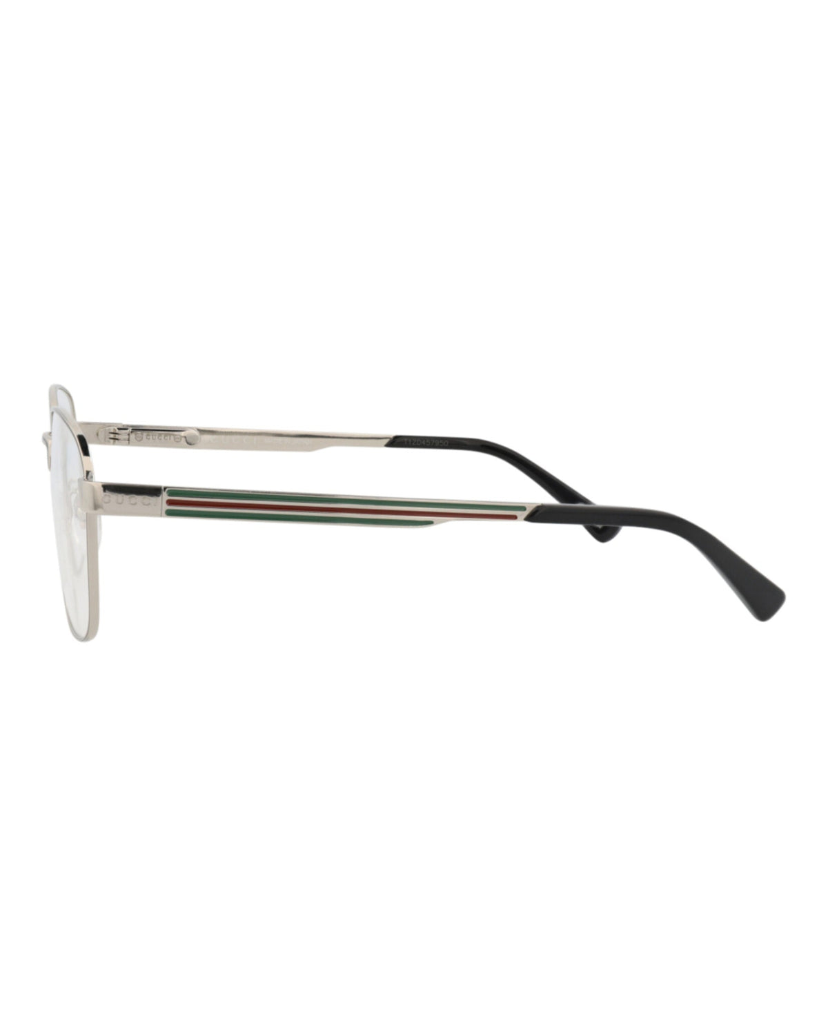 Gucci Round-Frame Metal Optical Frames 'Silver'