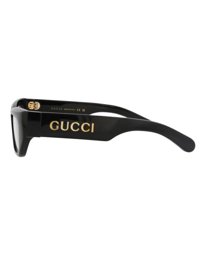 Gucci Square-Frame Recycled Acetate Optical Frames 'Black'
