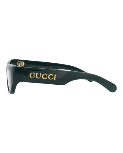 Gucci Square-Frame Recycled Acetate Optical Frames 'Blue'