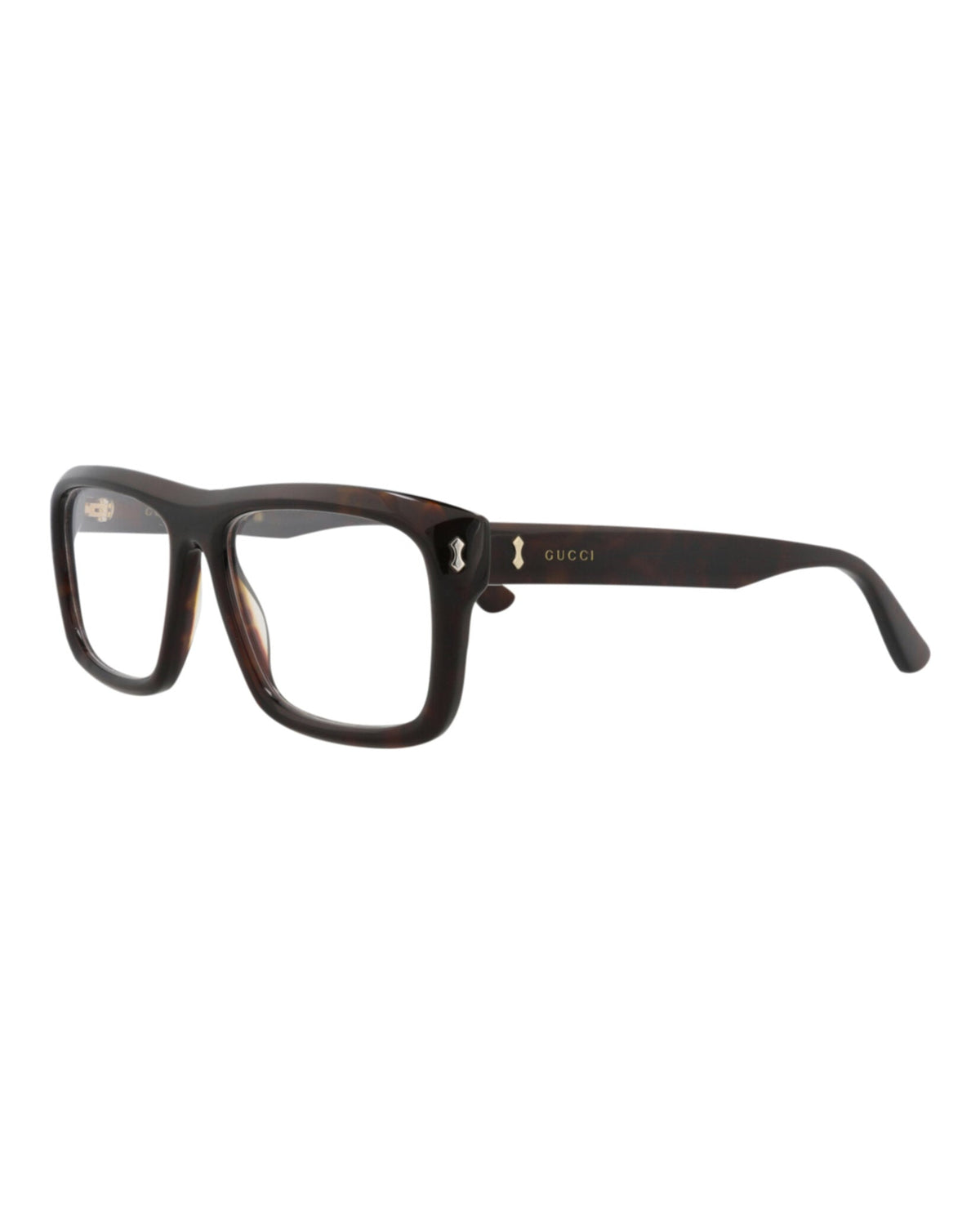 Gucci Square-Frame Recycled Acetate Optical Frames 'Black'