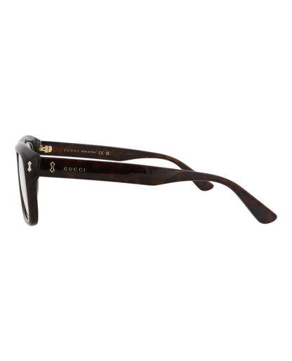 Gucci Square-Frame Recycled Acetate Optical Frames 'Black'