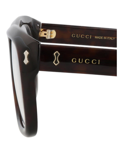 Gucci Square-Frame Recycled Acetate Optical Frames 'Black'