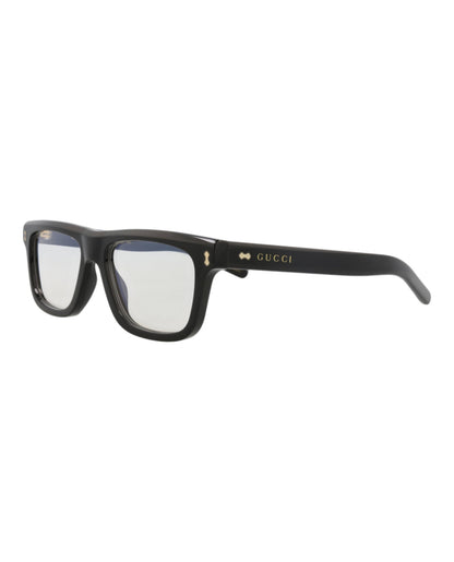 Gucci Photochromic Square-Frame Recycled Acetate Sunglasses 'Black/Brown'
