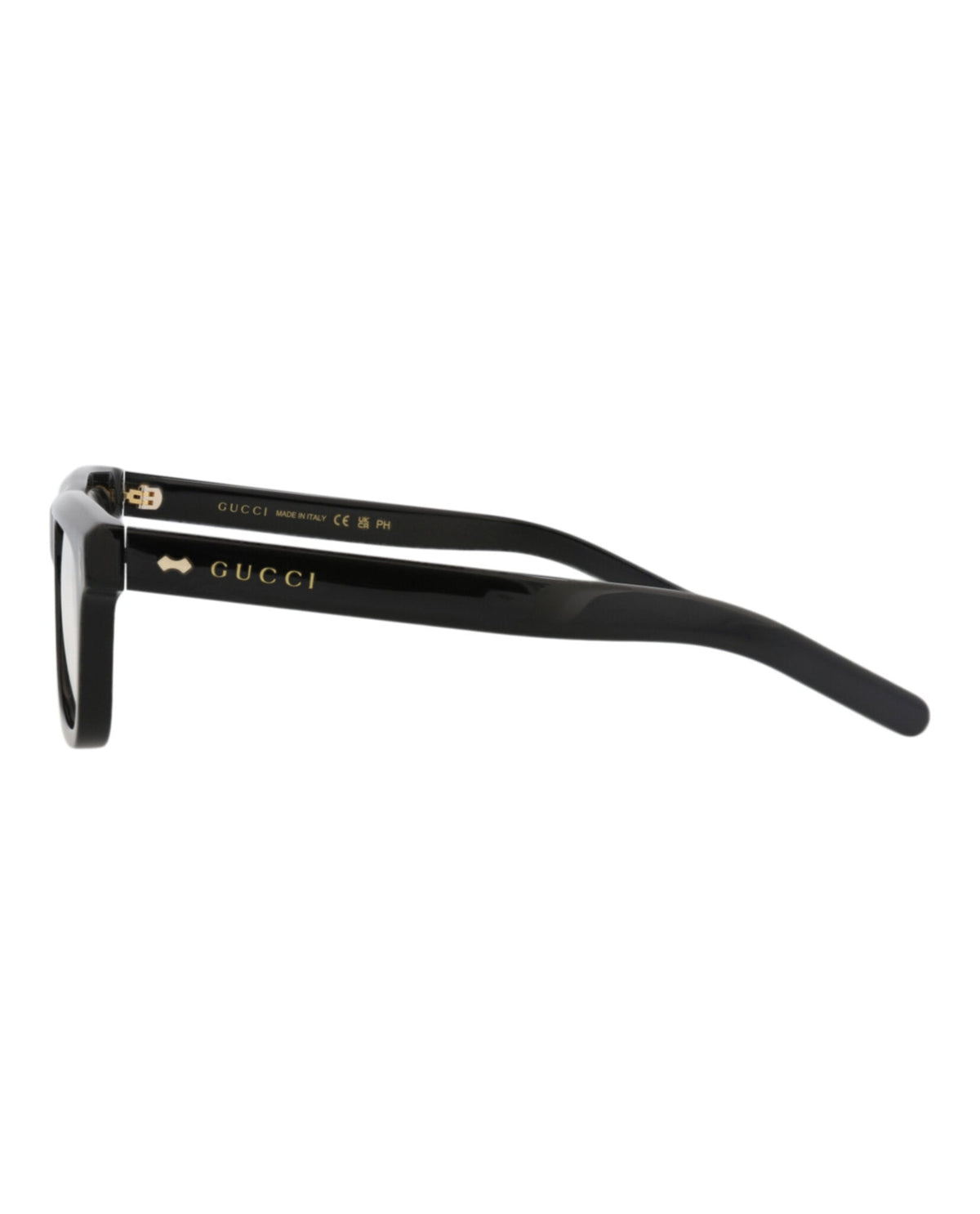 Gucci Photochromic Square-Frame Recycled Acetate Sunglasses 'Black/Brown'
