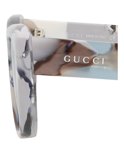 Gucci Square-Frame Recycled Acetate Sunglasses 'Tortoise'