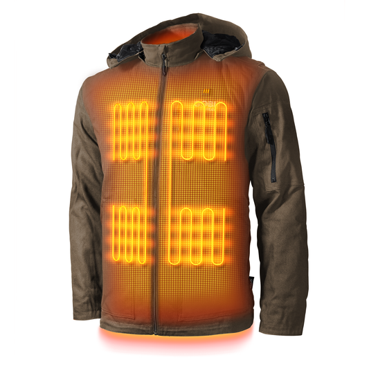 Gobi Heat Grit Mens Heated Workwear Jacket - Mann