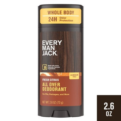 Every Man Jack All Over Solid Deodorant