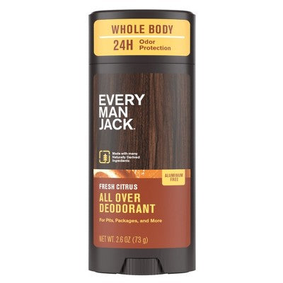 Every Man Jack All Over Solid Deodorant