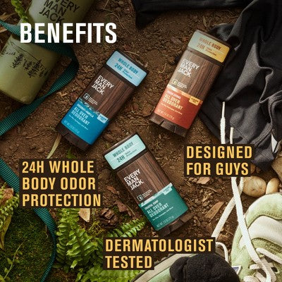 Every Man Jack All Over Solid Deodorant